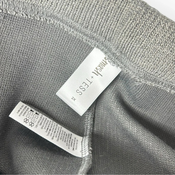 Smash + Tess Zoe Straight Leg Charcoal Grey Pants 2X - Picture 5 of 7